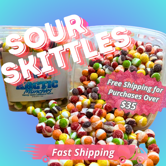 Freeze Dried Sour Skittles
